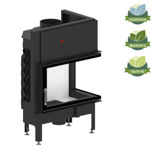 Fireplace insert HITZE Albero 14 kW AL1R.H-D right HITZE ALBERO AL14RH kominek fireplace DECOR 2 300x300 - Fireplace insert HITZE Albero 14 kW AL1R.H-D right